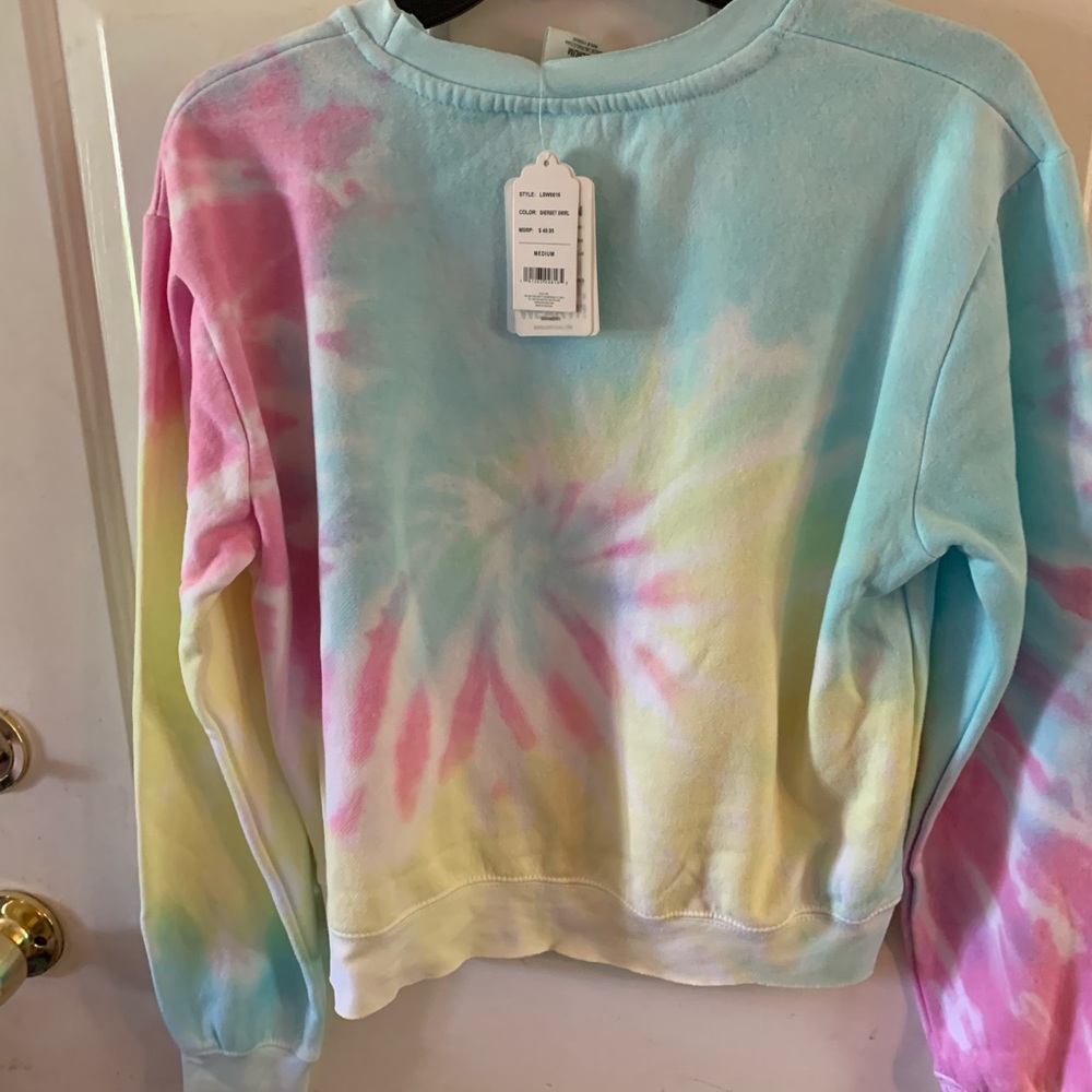 Tye dye sweatshirt